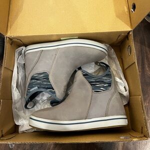 Xtratuf Leather Ankle Deck Boots.